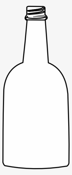 Bottle Clipart Simple - Silhouette