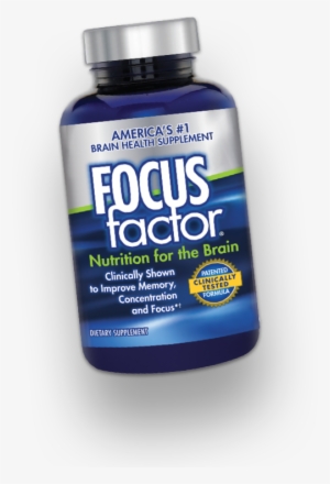 Improves Memory, Concentration & Focus - Focus Factor Brain & Vision Supplement (120 Count)