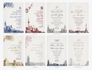 Well-liked Cities - Toronto Skyline Wedding Invitations