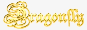 Dragonfly Logo Png 0102 - Calligraphy