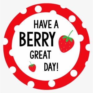 Berry Wonderful Friend Tag Just Because Gift Tag - Gift