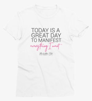 Today Is A Great Day To Manifest Pink - Active Shirt