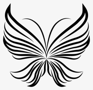 Stripes Wings Light Butterfly Beautiful Design From - Desenhos De Asas De Borboletas