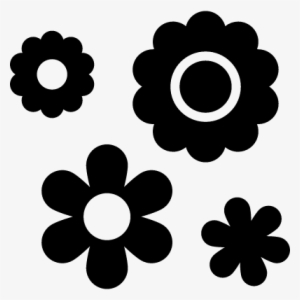 Flowers Top View Vector - Easter Flowers Svg