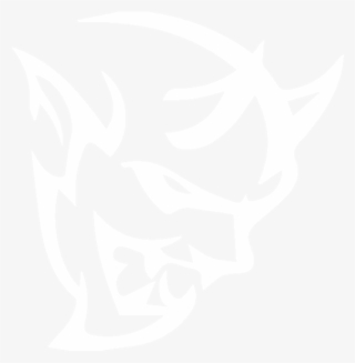 Challenger Drawing For Free Download On - Dodge Challenger Demon Logo