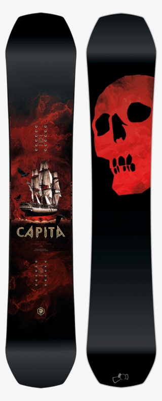 Capita Black Snowboard Of Death - Black Snowboard Of Death 2018