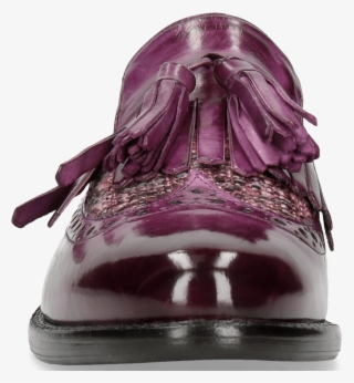 Loafers Selina 3 Eggplant Tex Pixel Fuxia - Eggplant