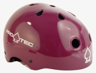 Protec Classic Gloss Red- Small Helmet, Red