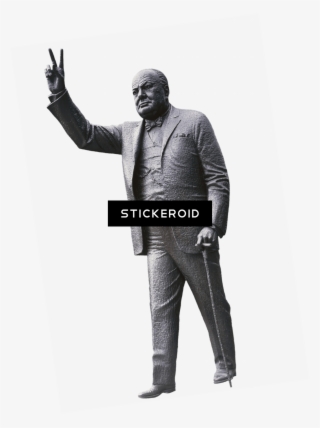Winston Churchill Statue - Portable Network Graphics