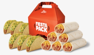 Image Freeuse Burrito Clipart Bean Cheese - Del Taco Fiesta Pack