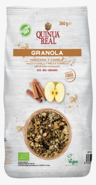 Quinua Real Granola With Apple And Cinnamon