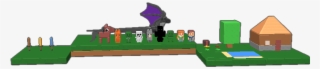 Minecraft Stuff Including The Enderdragon And Diamond - Illustration