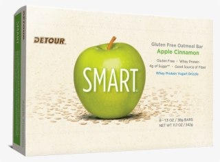 Detour Smart Apple Cinnamon 9ct Box - Detour - Smart Bars - 1 Bar Blueberry (bbe: June 2017)