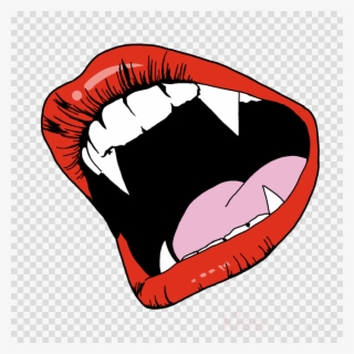 Vampire Mouth Drawing