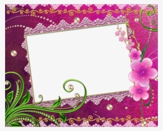 Pearls In Lace Frame By Melissa-tm Tags Png, Text Background, - Frames And Borders Photo Editing