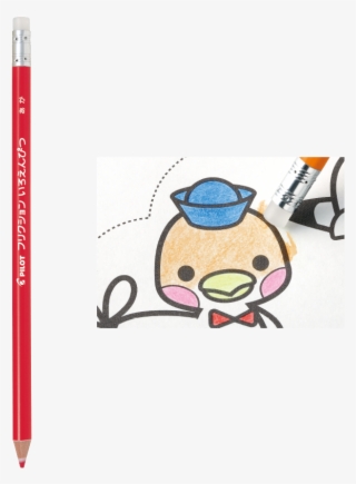 Launches Frixion Iroenpitsu Colored Pencils, Erasable - フリクションいろえんぴつ 水色 Pf-10sl 【sc】【tc】