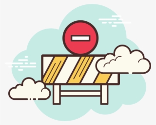 The Universal Road Closure Sign, A Generic Sawhorse - Shape