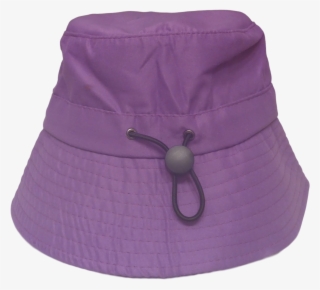 Kids Bucket Hat Purple Adjustable High Quality Wide