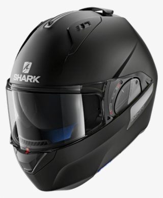 Shark Evo One 2 Ece Blank Matte Black - Shark Evo One 2 Blank Mat