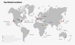 Global Footprint Map Static - World Map