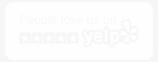 Logo Yelp People Love Us 01 - Accor Hotels White Logo