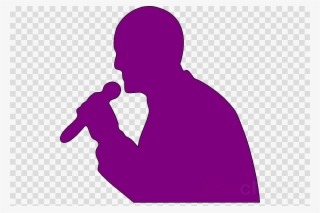 Man Singing Png Clipart Microphone Clip Art - Transparent Background Red Ball