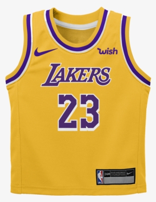 Los Angeles Lakers Kids Lebron James Icon Replica Jersey - Lebron James Wish Jersey