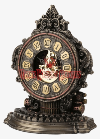Classic Steampunk Mantle Clock Wu From Dark Knight - Clock