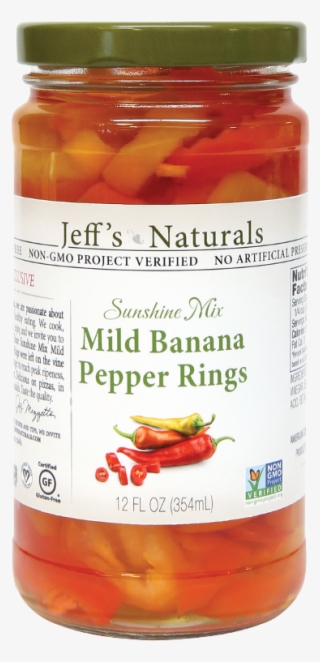 Of All Natural Line Of Olives, Peppers, Capers And - Jeff's Natural Mild Sliced Banana Pepper
