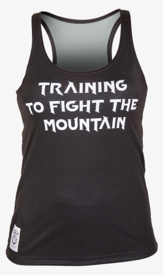 Ladys Tank Top Black - Cupcake
