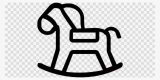 Rocking Horse Clipart Rocking Horse - Splash Purple Png