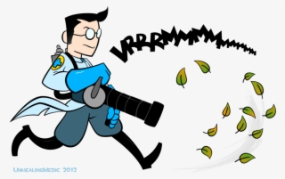 Then Of Course I Need To Create A Sprite Of Player - Leaf Blower Man Cartoon