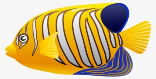 Free Png Yellow Fish Png Images Transparent - Yellow Fish Clip Art