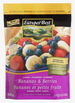 Europe's Best Frozen Fruits - Bananas & Berries