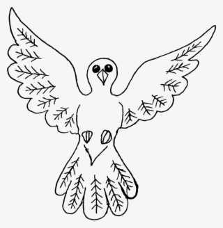 Medium Size Of Cool Simple Drawings Tumblr And Drawing - Dove Bird Drawing Outline