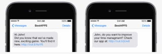 Iphone 6 App - Gym Sms
