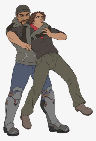 The Poll Was Leaning Heavily Toward Gabe Vs Mccree - Cartoon