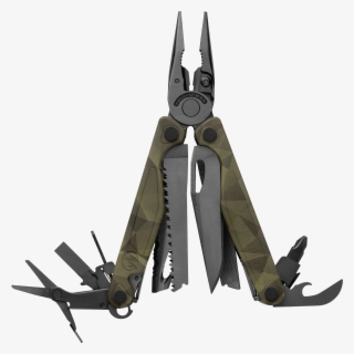 Leatherman Charge Multi-tool, Open View, Forest Camo, - Leatherman Charge Plus Black