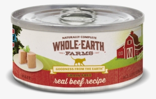 Whole Earth Farms Grain Free Real Beef Canned Cat Food