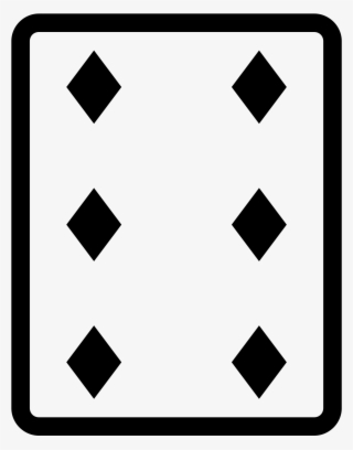 6 Of Diamonds Icon - Spades