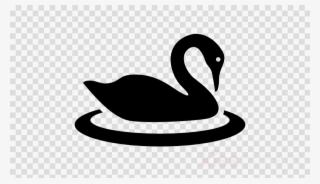 Swan Icon Png Clipart Duck Goose Clip Art