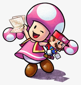 Mario & Luigi Paper Jam - Toadette Paper Jam