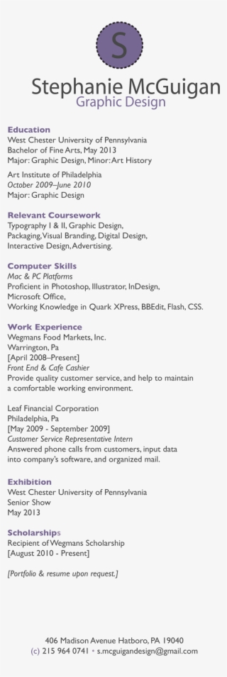 Resume - Design