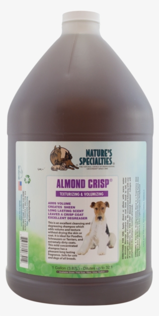 Almond Crisp - Nature's Specialties Plum Silky Pet Shampoo, 32-ounce