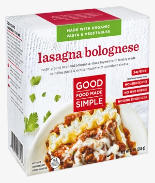 Banner Free Download Lasagna Bolognese - Good Food Made Simple Three Pepper Beef - 9.4 Oz