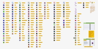 Cardiconssheet8dv - Hearts Chain Of Memories Cards