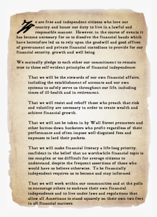 Declaration Of Financial Independence - Agnes Devanadera