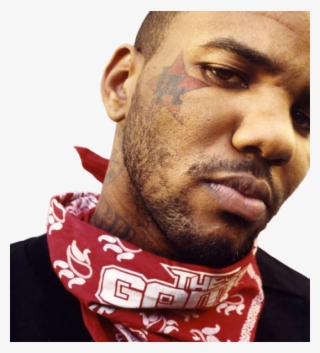 The Game Red Bandana Close Up Psd Official Psds - Dj Infamous Haze, Game / The Blackwall Street, Vol.