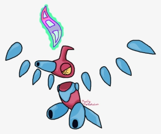 Porygon A - Pokemon Flareon Mega Porygon Z