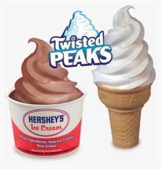 Chocolate Twist Cup And Vanilla Twist Cone - Vanilla Ice Cream Cone Drawing